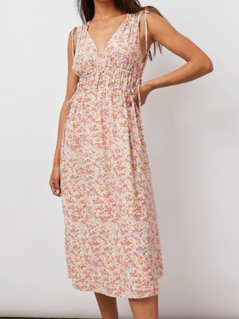 Rails Constantine ditsy peach dress